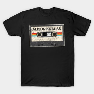 kurniamarga vintage cassette tape Alison Krauss T-Shirt